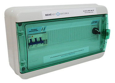 Щит управления трехфазным вентилятором ЩУВ-ВП3-В3220