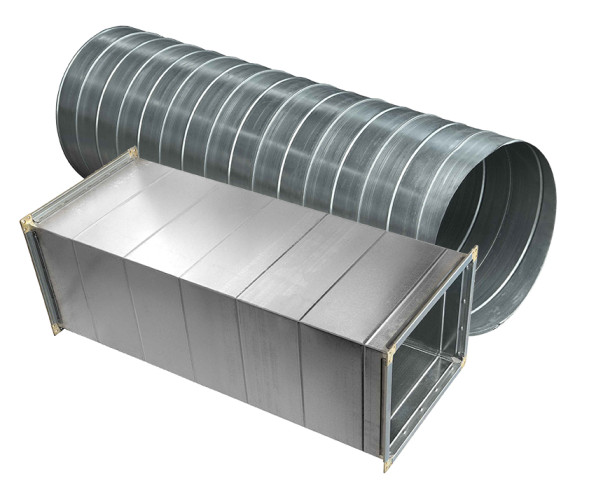 Круглые и прямоугольные воздуховоды